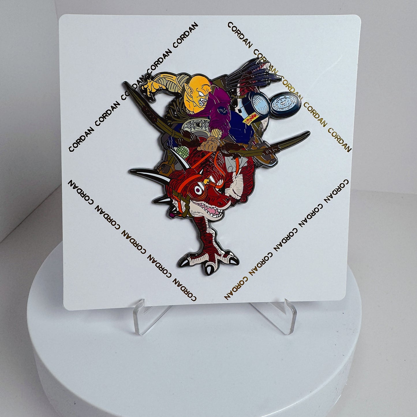 Dragon Ball, Dragon Riding Second Bomb, Bic Dragon Riding, Animation Metal Badge, Collection Badge, Enamel Badge