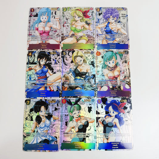 Anime Goddess Story Dragon Ball Original Manga Series Complete Set 2nd Edition Anime Flash Cards Collectible Cards