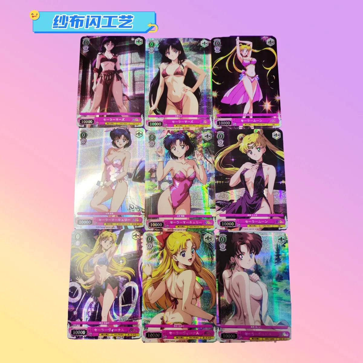 Anime Goddess Story Sailor Moon Swimwear Costume Lingerie Show Series Tsukino Usagi Mizuno Hino Aino Flash Craft